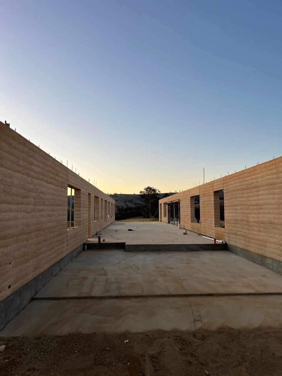 CURLY TREE HOUSE · RAMMED BY HAND, 2023